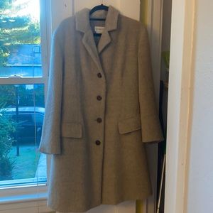 Designer vestimenta alpaca coat